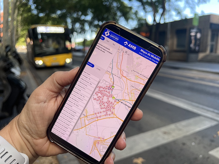 Mapa interactiu Sant Boi
